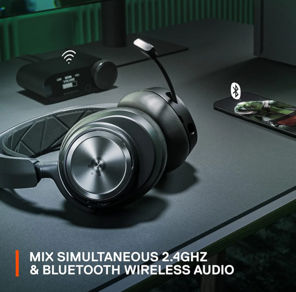 Steelseries Arctis Nova Pro Wireless for Xbox & PC
High-Fidelity Gaming Audio with Active Noise Cancellation Steelseries Arctis Nova Pro Wireless for Xbox & PC
High-Fidelity Gaming Audio with Active Noise Cancellation